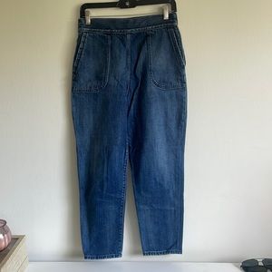 Christian dior cropped jeans